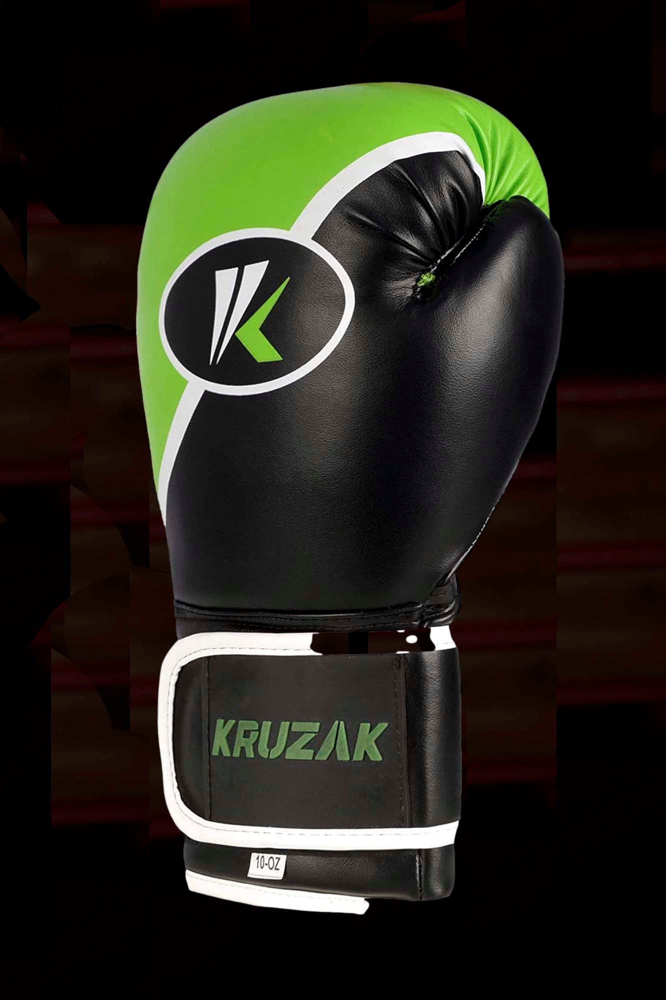 Premium Black-Green Training Gloves & Focus Mitts Set for Boxing, Muay Thai, Kick Boxing & MMA Fighting