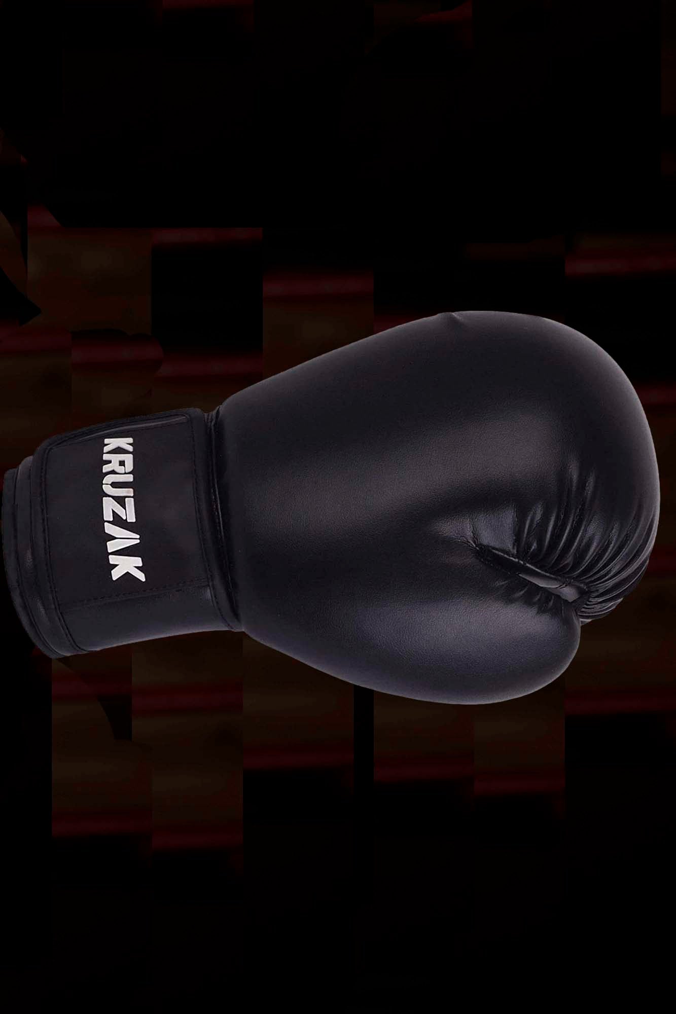 Black Training Gloves for Kids Boxing, Muay Thai, Kick Boxing & MMA Fighting
