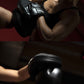 Product demonstration of Kruzak Unisex Black Boxing Gloves and Focus Pads