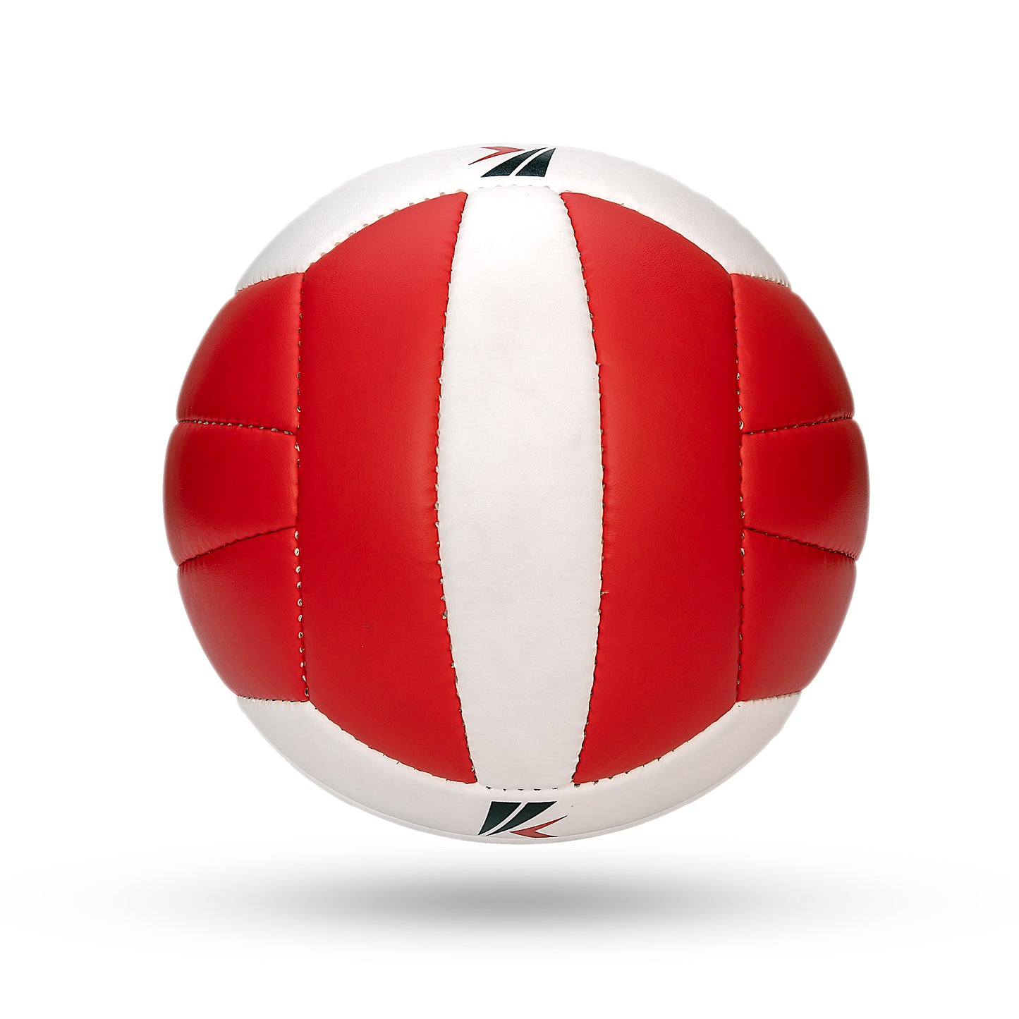 Kruzak Pro Volley Model Hand Stitched RED Volley Ball Toy - Indoor Outdoor Beach Ball for Kids Youth Adults, Beginners