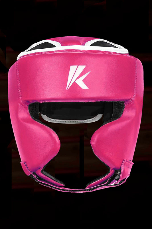 Pink Unisex MMA Boxing Head Guard for Head Protection