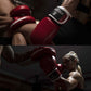 Product demonstration of Kruzak Unisex Red Boxing Gloves and Focus Pads