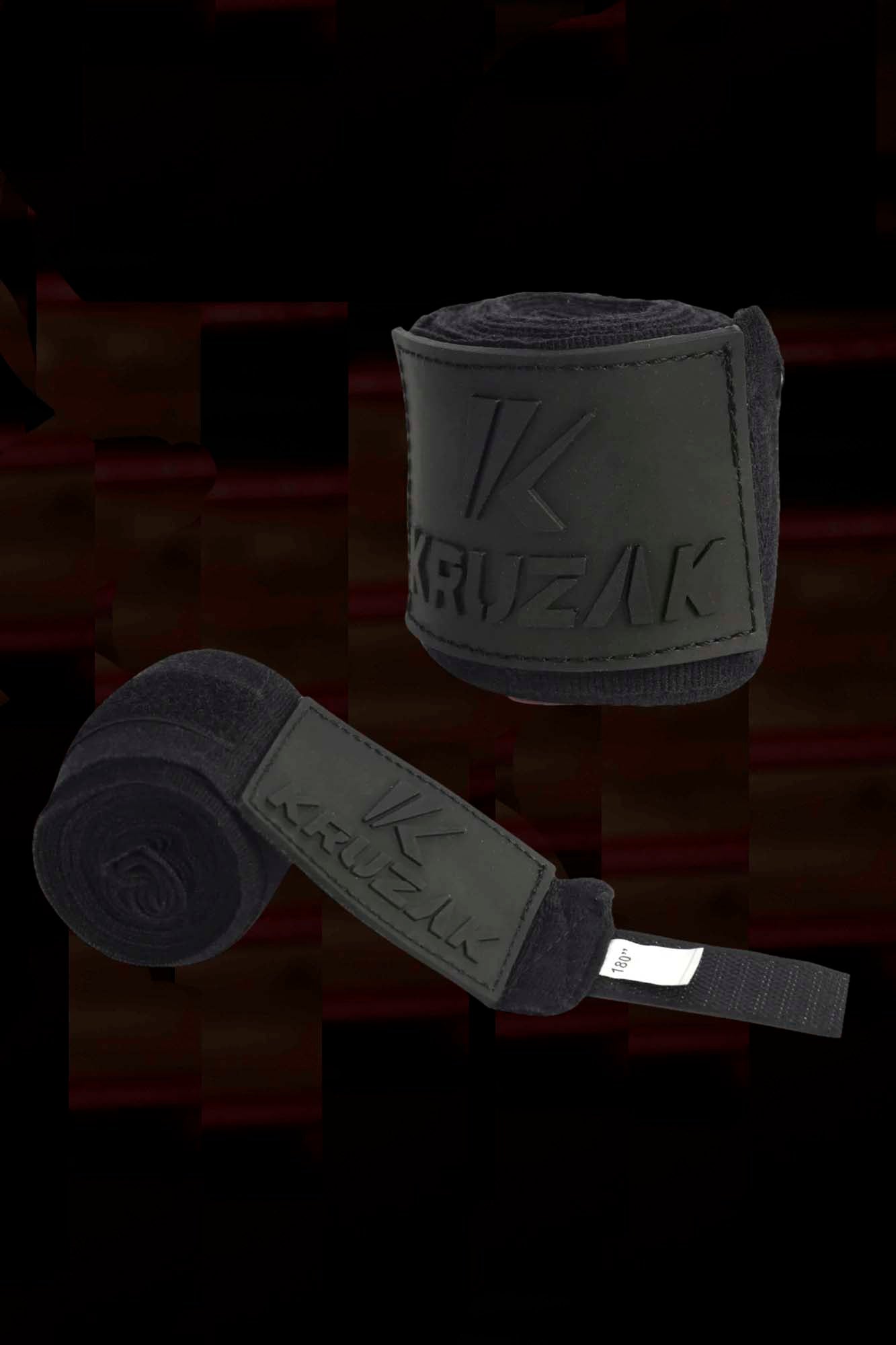 Black Boxing 180'' Hand Wraps for Punching and Knuckles Protection