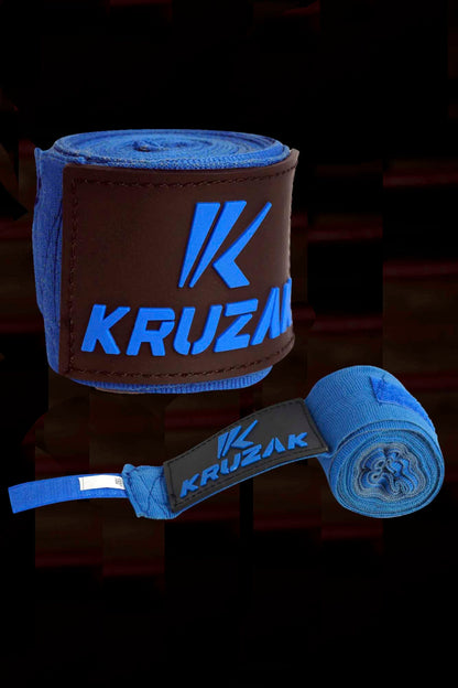 Blue Boxing 180'' Hand Wraps for Punching and Knuckles Protection
