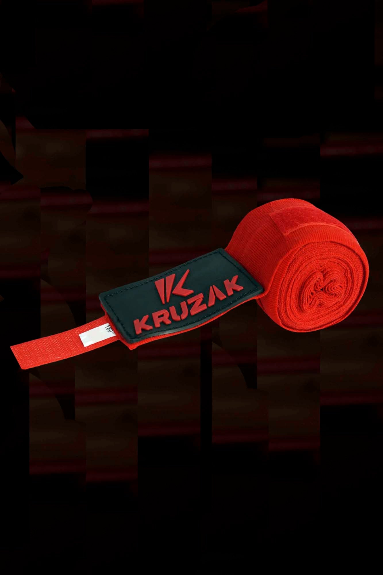 Boxing 180'' Red Hand Wraps for Punching and Knuckles Protection – Kruzak