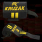 Yellow Weight Lifting 18'' Wrist Wraps with Thumb Loop