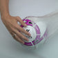 Kruzak Classic Official Size 5 Purple Soccer Ball - Hand Stitched Match Ball for Professional Training - for Men, Women, Youth Boys & Girls Soccer Players