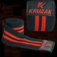 Red 78'' Knee Wraps for Weight Lifting
