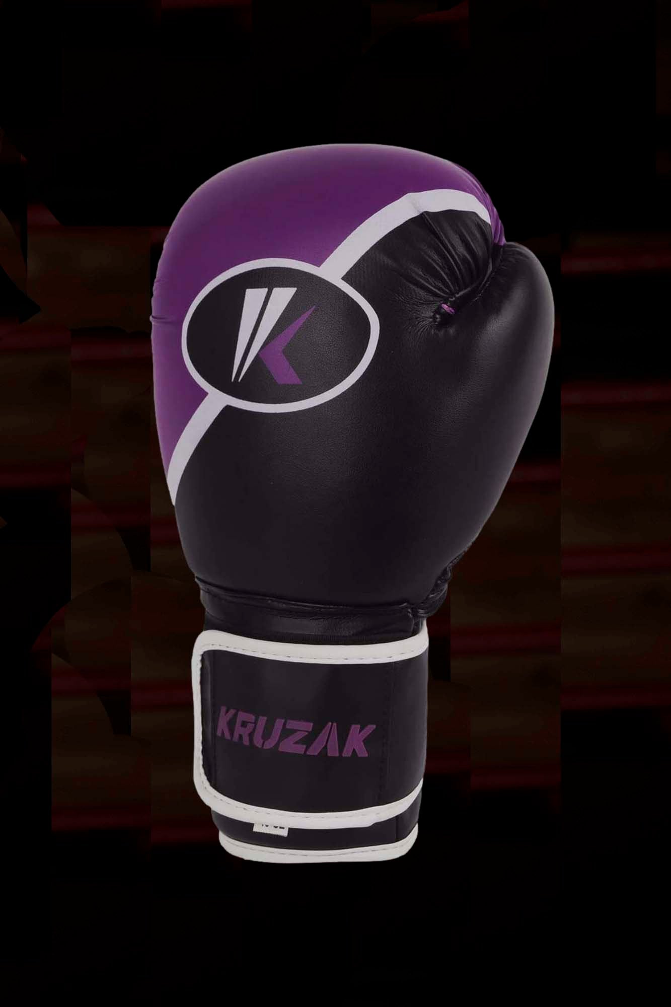 Premium Black-Purple Training Gloves & Focus Mitts Set for Boxing, Muay Thai, Kick Boxing & MMA Fighting