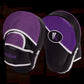 Premium Black-Purple Training Gloves & Focus Mitts Set for Boxing, Muay Thai, Kick Boxing & MMA Fighting