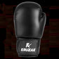 Black Training Gloves for Kids Boxing, Muay Thai, Kick Boxing & MMA Fighting