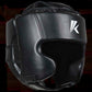 Black Unisex MMA Boxing Head Guard for Head Protection