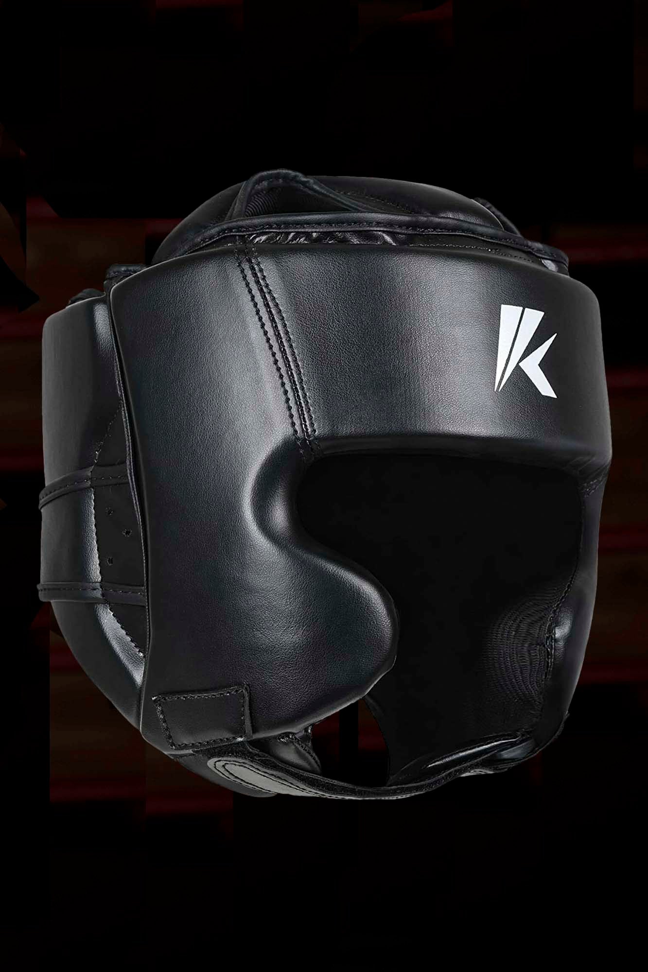 Black Unisex MMA Boxing Head Guard for Head Protection