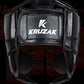Black Unisex MMA Boxing Head Guard for Head Protection