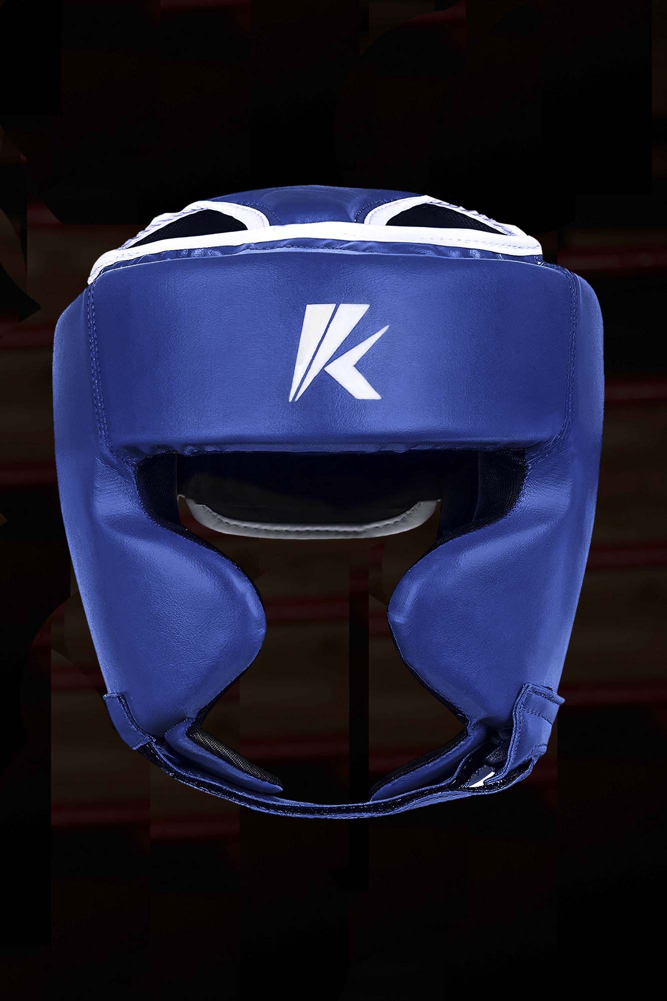 Blue Unisex MMA Boxing Head Guard for Head Protection