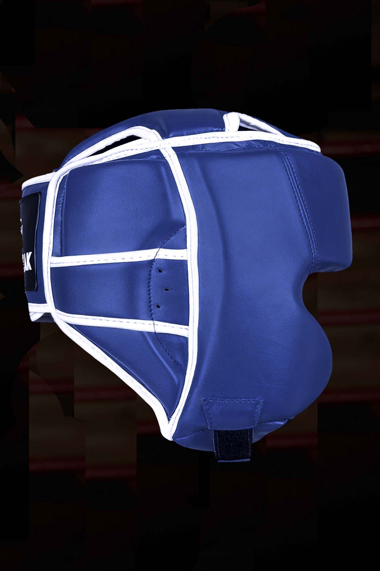 Blue Unisex MMA Boxing Head Guard for Head Protection