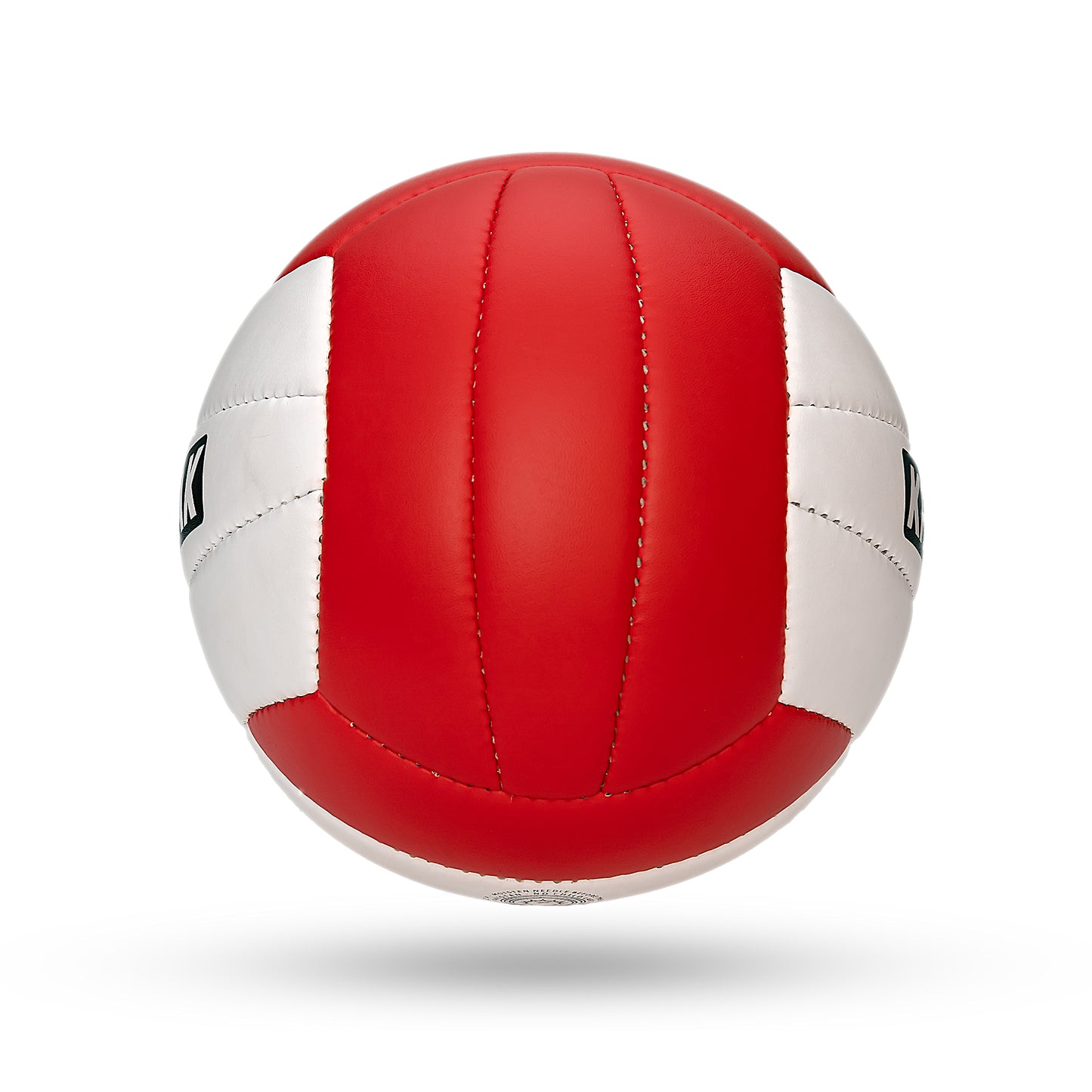 Kruzak Pro Volley Model Hand Stitched RED Volley Ball Toy - Indoor Outdoor Beach Ball for Kids Youth Adults, Beginners