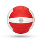 Kruzak Pro Volley Model Hand Stitched RED Volley Ball Toy - Indoor Outdoor Beach Ball for Kids Youth Adults, Beginners