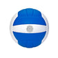 Kruzak Pro Volley Model Hand Stitched BLUE Volley Ball Toy - Indoor Outdoor Beach Ball for Kids Youth Adults, Beginners