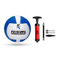 Kruzak Pro Volley Model Hand Stitched BLUE Volley Ball Toy - Indoor Outdoor Beach Ball for Kids Youth Adults, Beginners