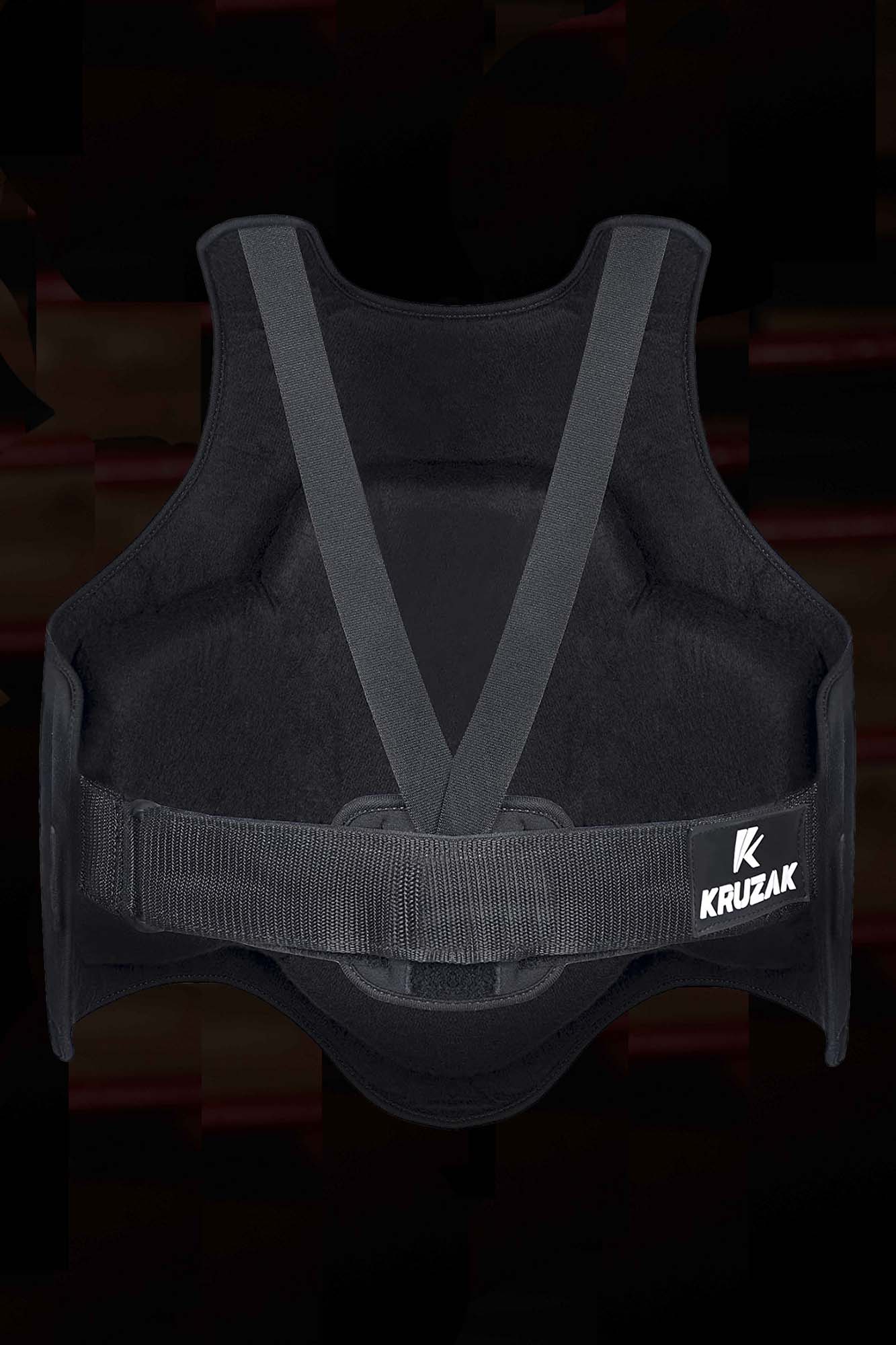 Black Unisex Body & Chest Protector - MMA Training Equipment