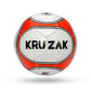 Kruzak Premier Striker Size 3 Red Machine Stitched Soccer Balls for Training, Recreation, Practice - for Boys and Girls