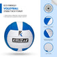 Kruzak Pro Volley Model Hand Stitched BLUE Volley Ball Toy - Indoor Outdoor Beach Ball for Kids Youth Adults, Beginners