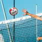 Kruzak Pro Volley Model Hand Stitched RED Volley Ball Toy - Indoor Outdoor Beach Ball for Kids Youth Adults, Beginners