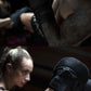 Product demonstration of Kruzak Unisex Matte Black Boxing Gloves