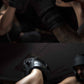 Man wearing Kruzak Matte Black Boxing Gloves and Focus Pads