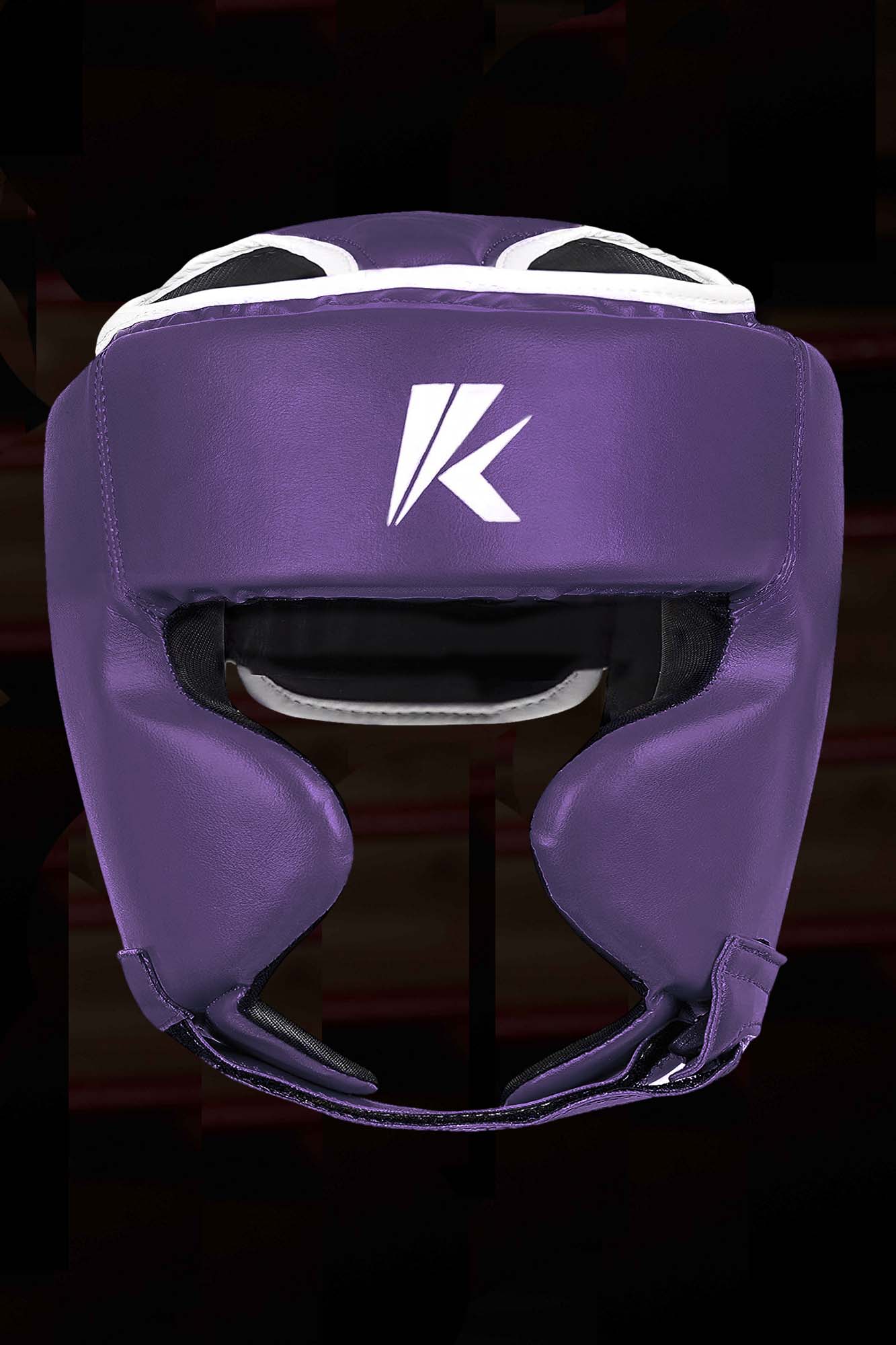 Purple Unisex MMA Boxing Head Guard for Head Protection