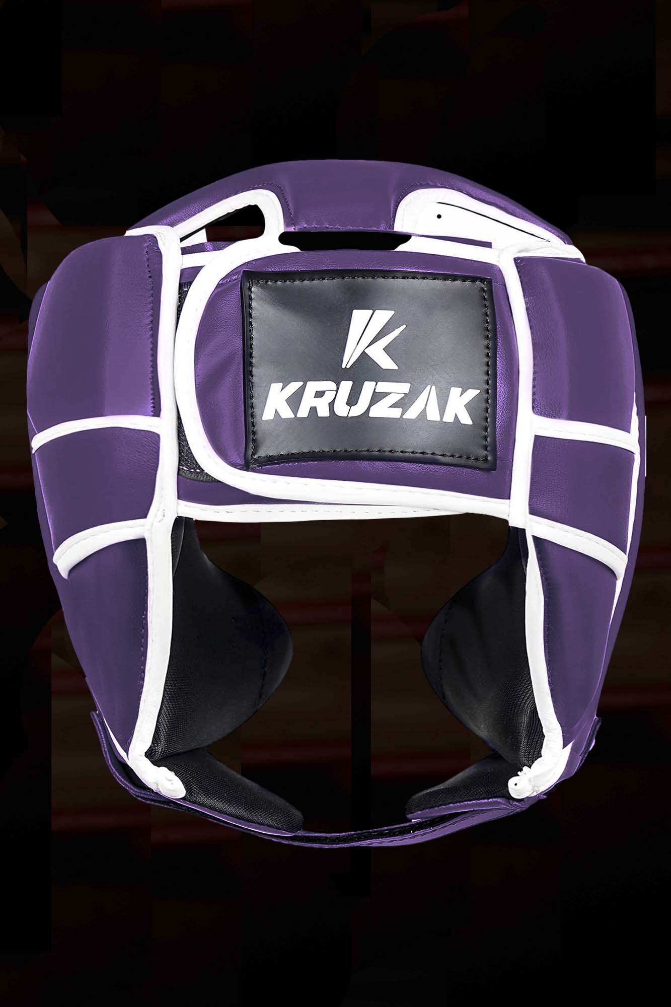 Purple Unisex MMA Boxing Head Guard for Head Protection