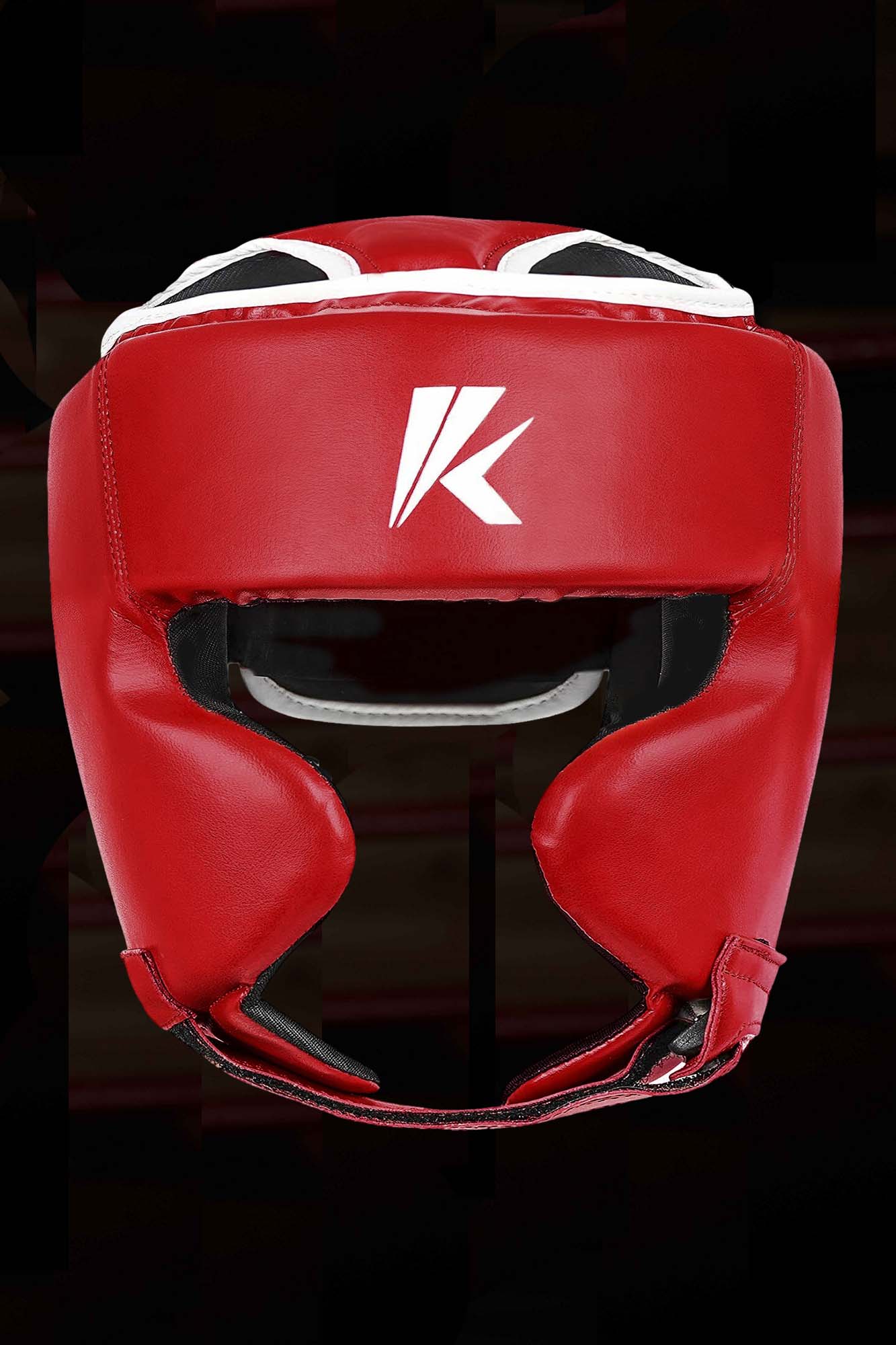 Red Unisex MMA Boxing Head Guard for Head Protection
