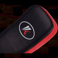 Red-Black Unisex Muay Thai Kick Pad Strike Shield for Martial Arts and Combat Sports
