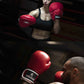 Product demonstration of Kruzak Unisex Red boxing gloves
