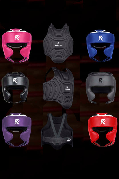 Head Guard and Body Protector Set